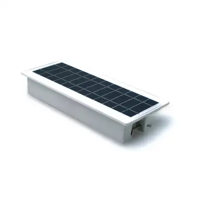 STKR EZ Solar Home Security Floodlight - Gutter Mounted