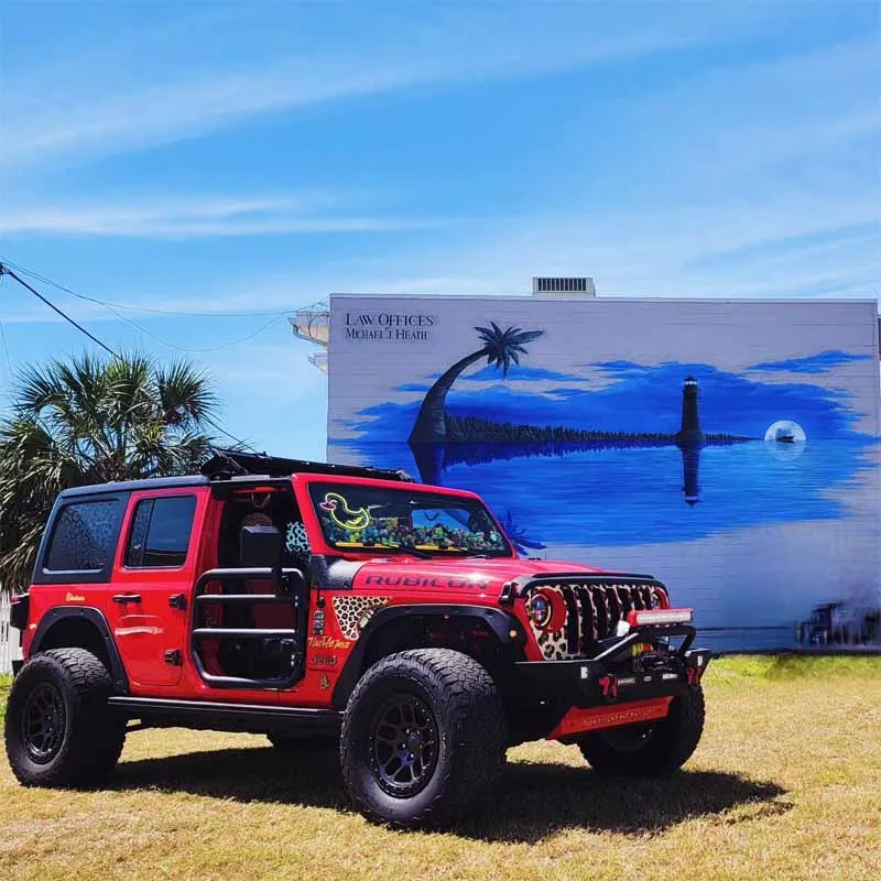 Offroad Tube Door with Side View Mirror for Jeep Wrangler JL & Gladiator JT product image