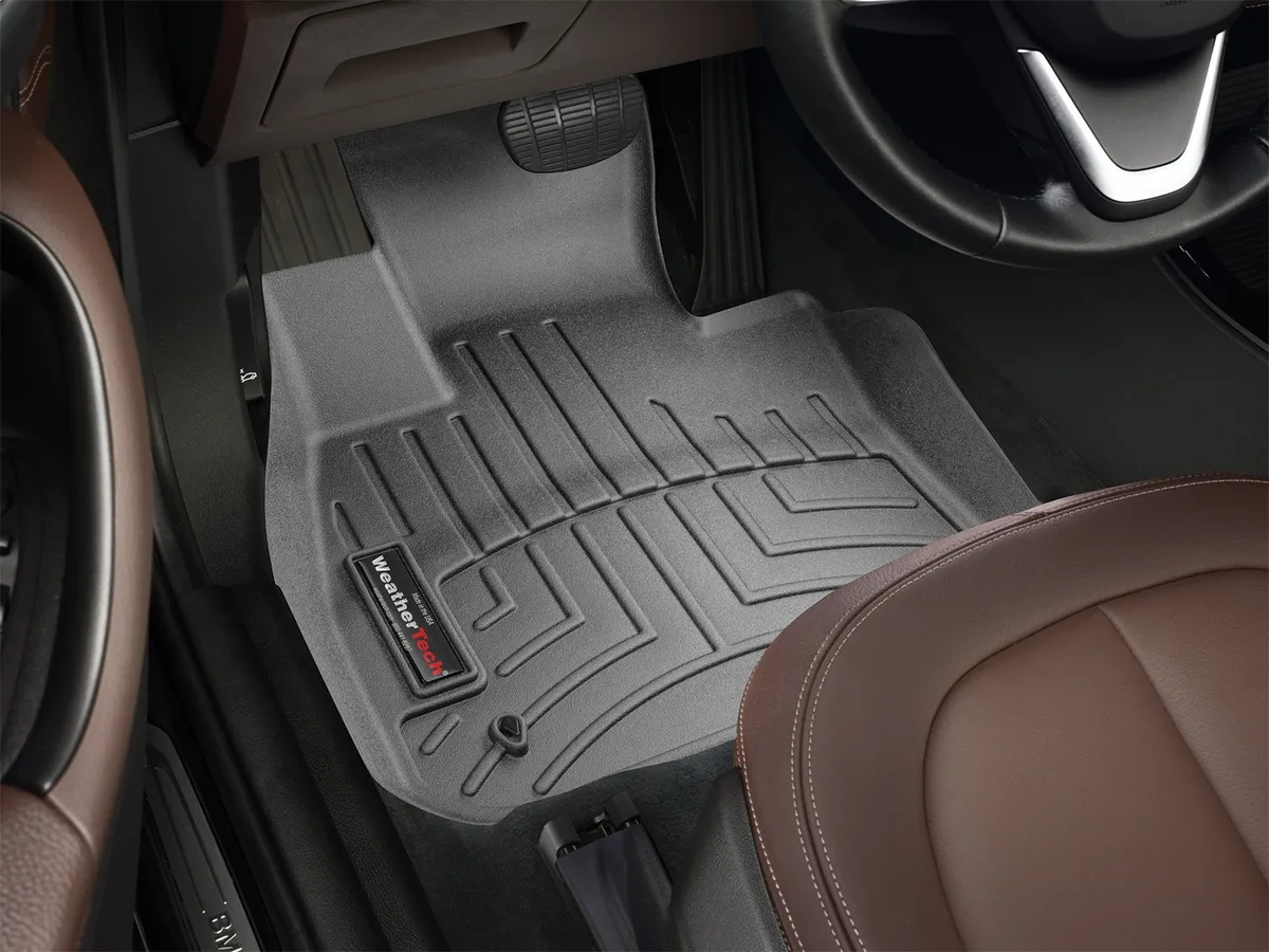 FloorLiner™ DigitalFit®; Black; Front; product image