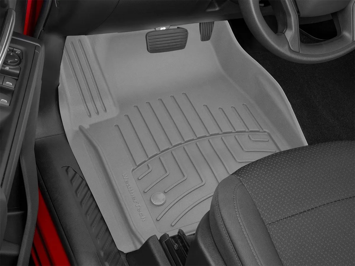 2019 + Sierra Sierra Denali 1500 GMC Front 3D Floor Mats Grey product image