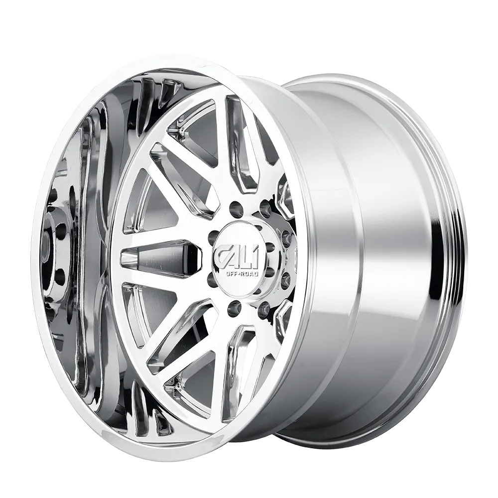 Cast Aluminum Wheels Invader 9115 CH 22x12 Chrome 8 On 165.1 Bolt Pattern -51 Offset Cali Offroad Wheels product image