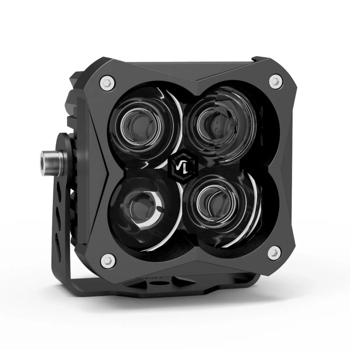 FNG 3 RR Intense 3 Inch Backlit Flood Light Pods Flush Mount Single Vivid Lumen product image