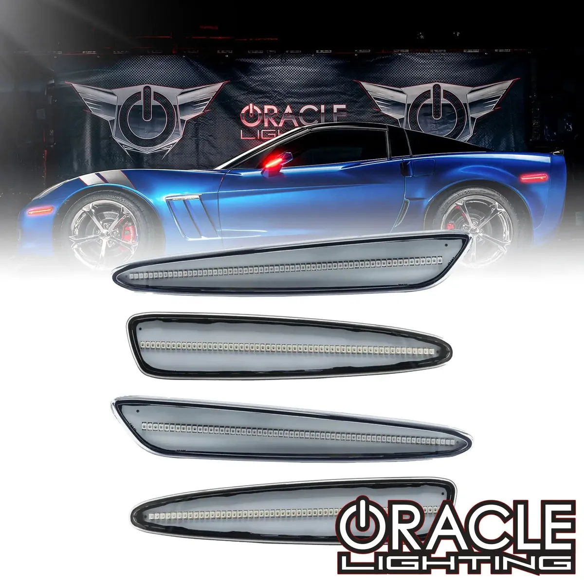 Oracle Lighting ORACLE Lighting 2005-2013 Chevrolet C6 Corvette Concept SMD Sidemarkers