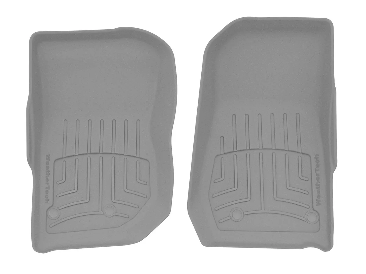 Weathertech Grey Front 3D Floor Mats Jeep Wrangler 2014 - 2017