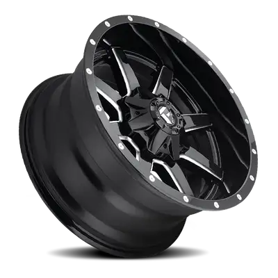 Fuel Off-Road Aluminum Wheels 20X10 Maverick D610 6 On 135/6 On 139.7 Gloss Black Milled 106.4 Bore -24 Offset Fuel Off Road Wheels