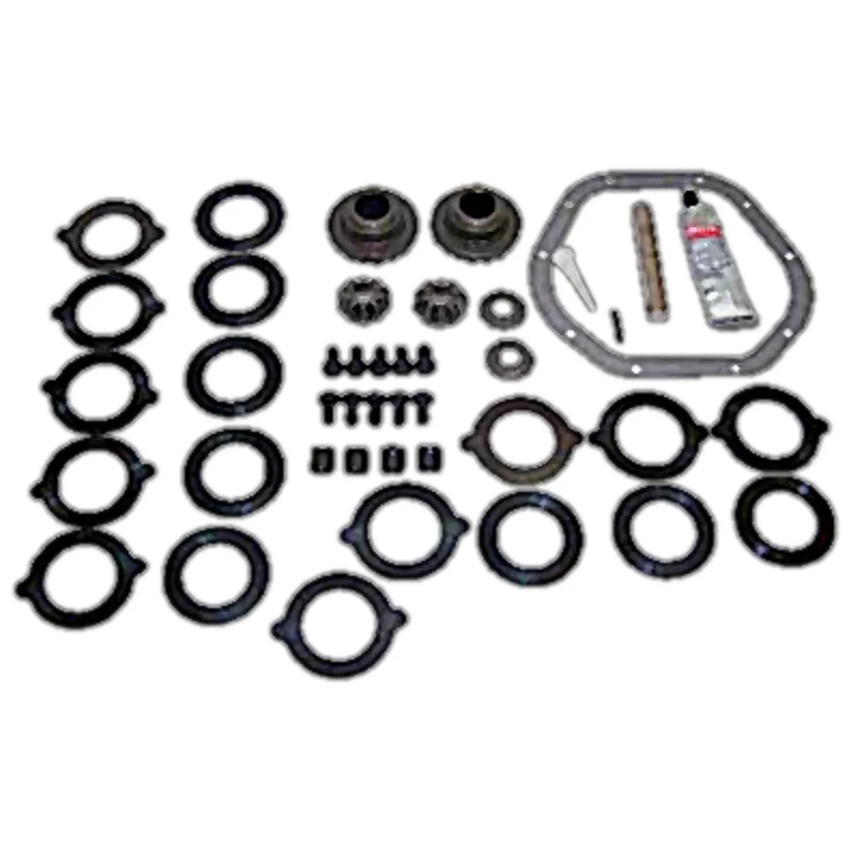 1987-1990 Cherokee XJ w/ Model 44 Rear Axle; Locking; Shaft held w/ roll pin 1986-1992 Comanche MJ w/ Model 44 Rear Axle; Locking; Shaft held w/ roll pin 1987-1995 Wrangler YJ w/ Model 44 Rear Axle; Locking; Shaft held w/ roll pin 1997-2006 Wrangler TJ product image
