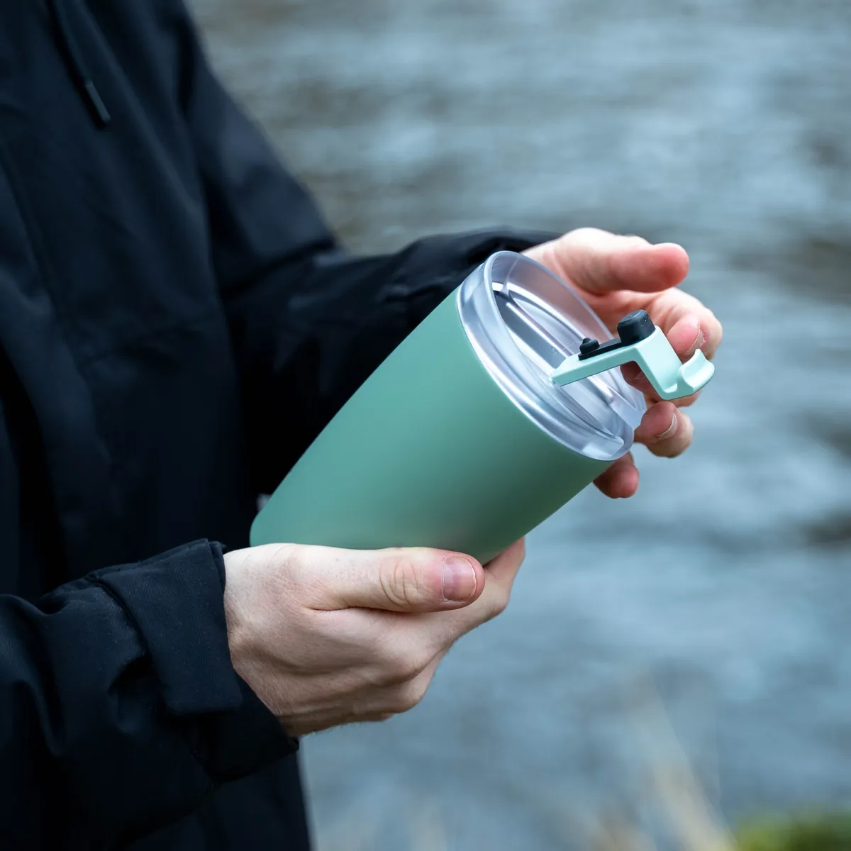 Magnetic Thermal Mugs Sage product image