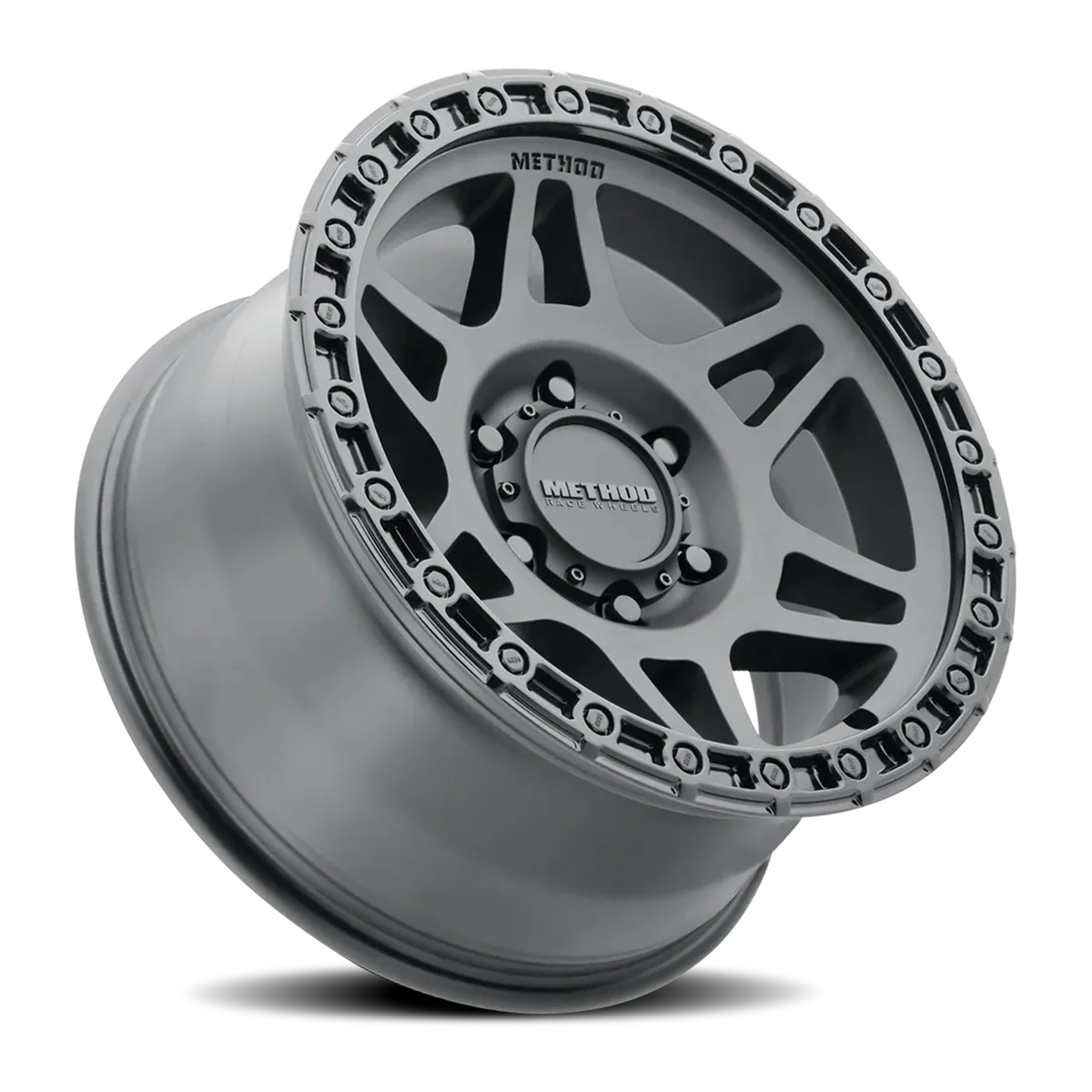 Method Race Wheels Aluminum Wheels 17x8.5 MR312 Bolt Pattern 6 On 135 Offset 0 Lip Size 0.98 Double Matte Black MBGL Gloss Black Lip Method