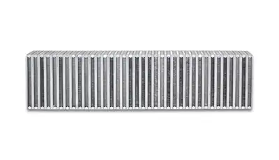 Vibrant Performance Vertical Flow Intercooler Core; 27 in. Core Width; 4.5 in. Core Thickness; 6 in. Height; 6061 Aluminum;