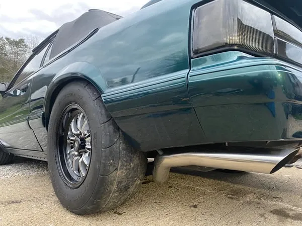 1986-1993 Mustang 3 Inch Tailpipe Exhaust Kit 304 Polished Stainless Steel Pypes Performance Exhaust product image