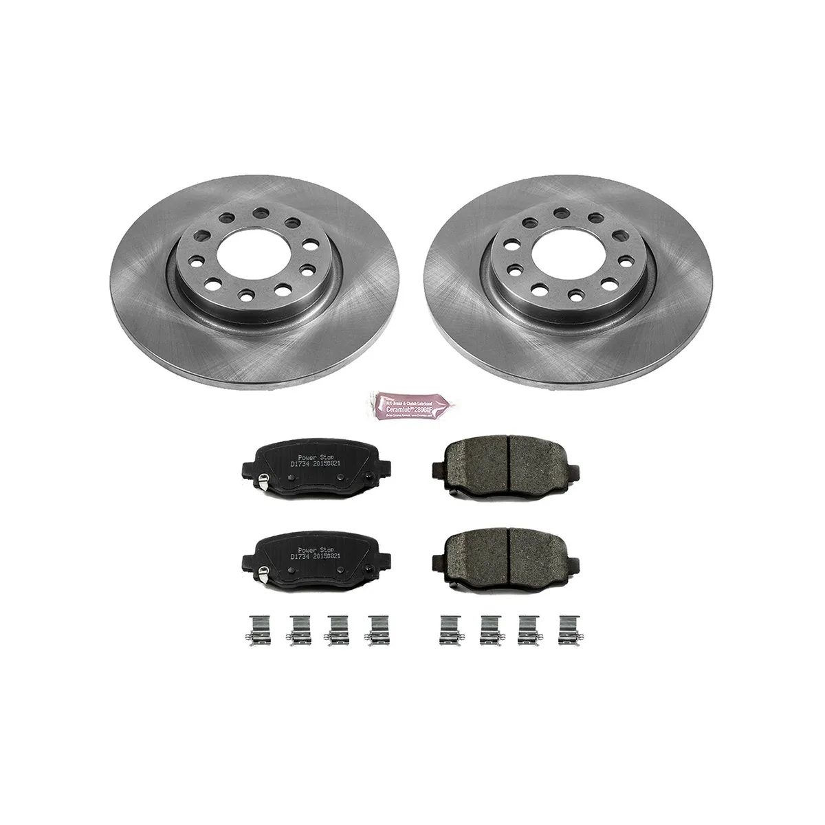 Autospecialty Brake Kit Rear 2015-2017 Chrysler 200 2014-2017 Jeep Cherokee product image