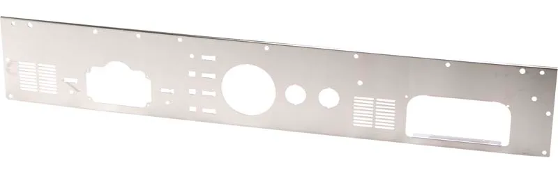 Jeep CJ Dash Panel Without Radio Opening 76-86 CJ Brushed Silver Kentrol product image