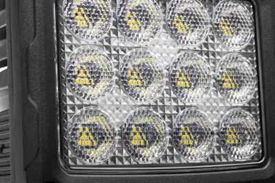 Go Rhino Go Rhino 751800523FCS Bright Series - Square 5 Rectangular LED Flood Lights, Pair