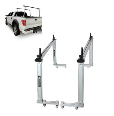 Black Horse Off Road Black Horse Off Road Summit Commercial Ladder Bed Rack Silver Aluminum WHATRS