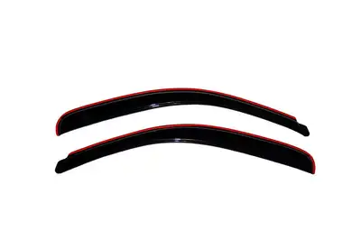 Auto Ventshade (AVS) 0717 Wrangler 2pc Inchannel Ventvisorsmoke
