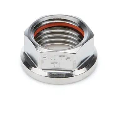 TI22 Performance Jet Nut 1/2-20 Titanium 9/16 Head Each