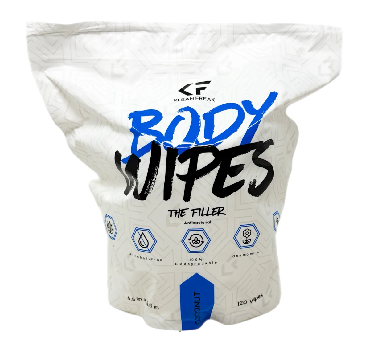 Klean Freak The Filler Antibacterial Body Wipes - Tea Tree product image
