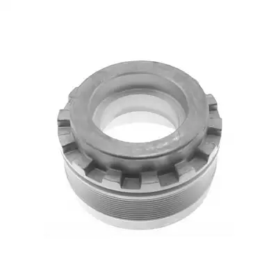 Yukon Gear And Axle Left Hand Carrier Bearing Side Adjuster 9.25 Inch GM Ifs. 9.25IFS GM Left Hand Aluminum Carrier Bearing Adjuster Fits '88+ Clamshell Front Yukon Gear