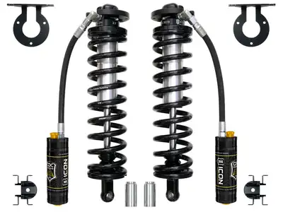 ICON Vehicle Dynamics ICON 2005-2025 Ford F-250/F-350 Super Duty 4WD, 4-5.5” Lift, Front, V.S. 2.5 Series Coilover Conversion Kit, Remote Reservoir w/ CDCV