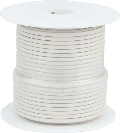 Allstar Performance 14 AWG White Primary Wire 100ft