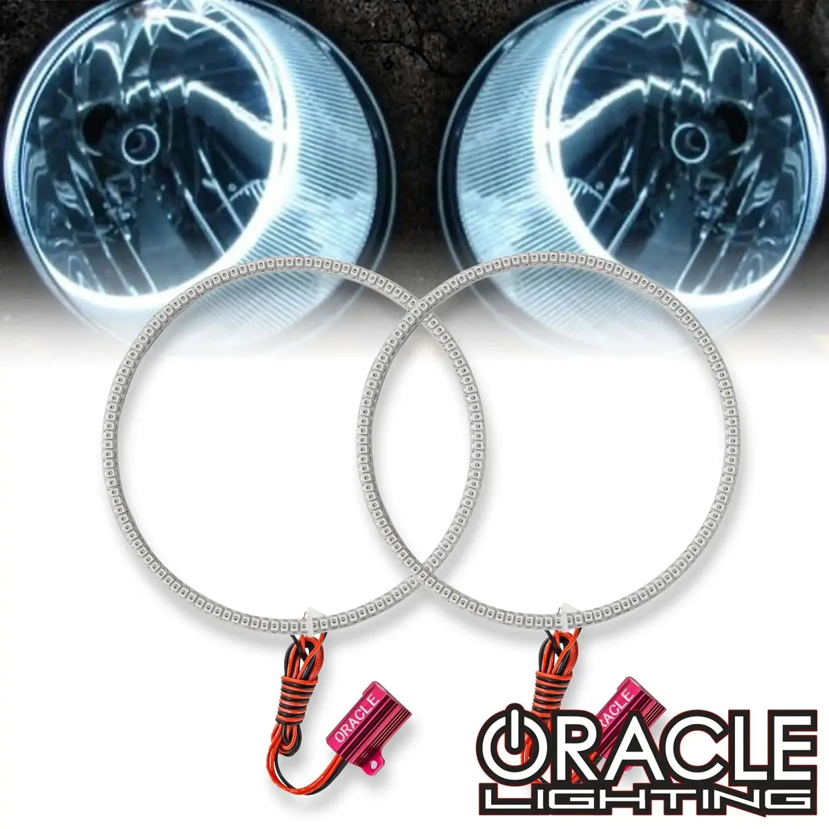 Oracle Lighting ORACLE Lighting 2007-2017 Jeep Patriot LED Headlight Halo Kit