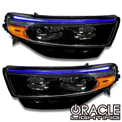 Oracle Lighting Oracle Lighting 2020-2022 Ford Explorer Colorshift RGB Headlight DRL Upgrade Kit