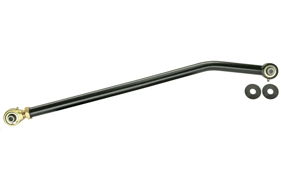 Rock Jock Johnny Joint Trac Bar 97-06 Wrangler TJ and LJ Unlimited Rear Bolt-On Adjustable Greasable 1.25 Inch DOM Tubing For Stock Housings/Aftermarket Trac Bar Brackets RockJock 4x4