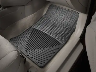 Weathertech 2006 + Chevrolet HHR Black Front Rubber Mats / 2000 - 2005 Hyundai Accent Black Front Rubber Mats Fits coupe only / 2000 - 2005 Hyundai Accent Black Front Rubber Mats Fits Sedan Only