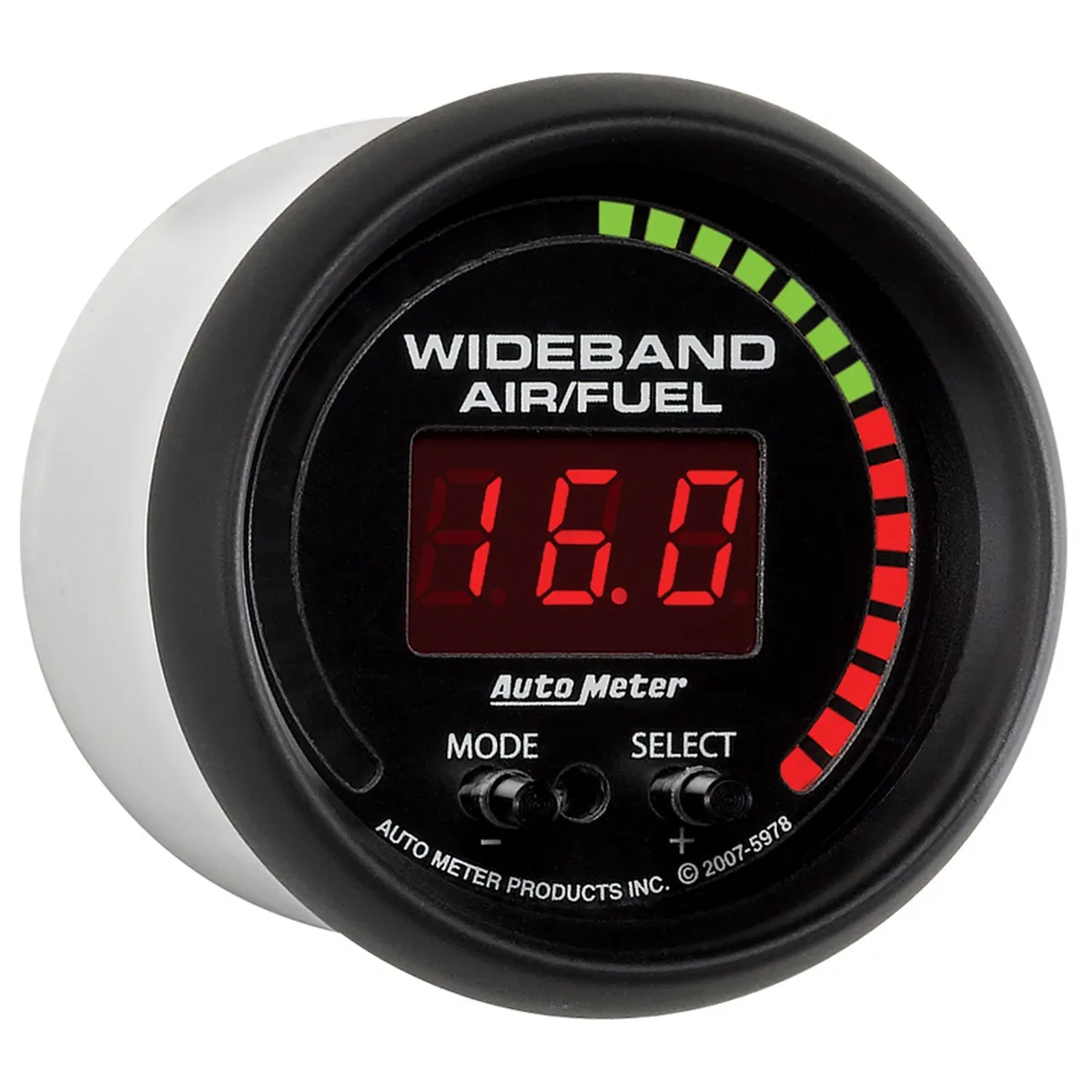 Gauge, Air/Fuel Ratio-PRO, 2 1/16", 10:1-20:1, Digital w/ Peak & Warn, ES product image