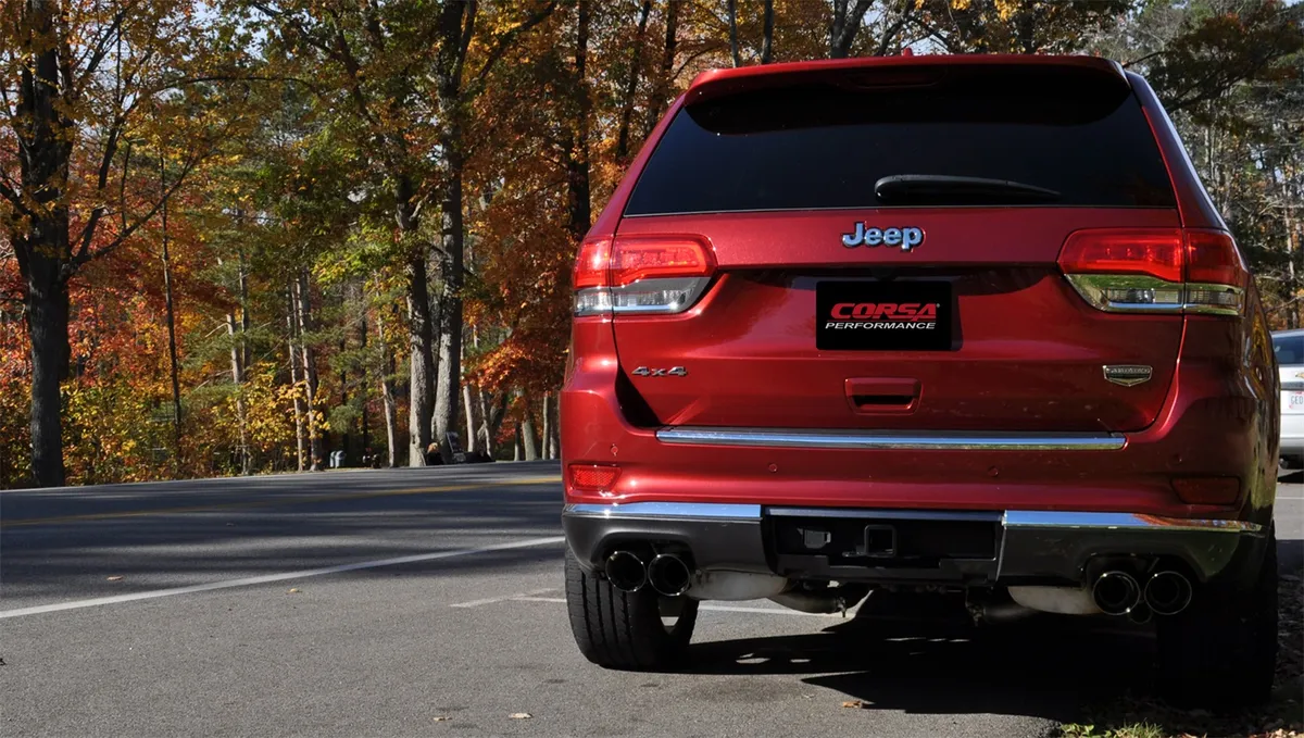 Xtreme, Sport / 2.5 in Cat-Back 4.0 in Twin Tips | 2014-21 Jeep Grand Cherokee 5.7L (21188, 14992) product image