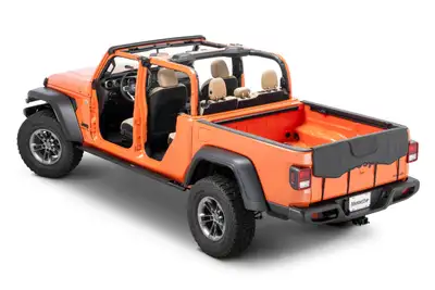 MasterTop Tailgate Bike Pad 2020-2024 Jeep JT Gladiator Black Diamond MasterTop