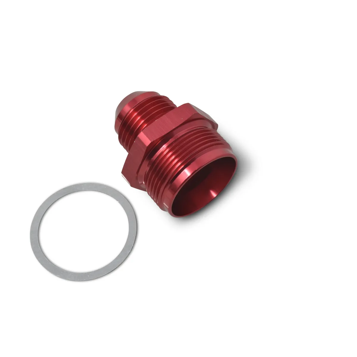 #8 to 1in -20 Carb Adapt Fitting Red product image