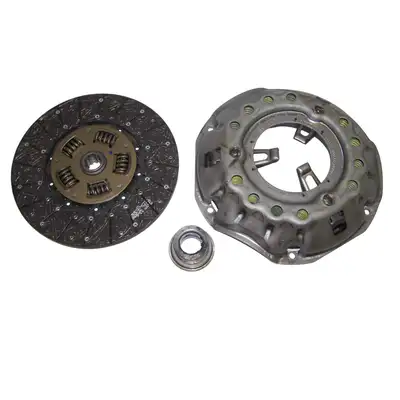 Crown Automotive Jeep Replacement Clutch Kit; Incl. Clutch Disc/Pressure Plate/Clutch Release Bearing; 11 in. Clutch Disc; 10 Splines; 1.125 in. Spline Dia.;