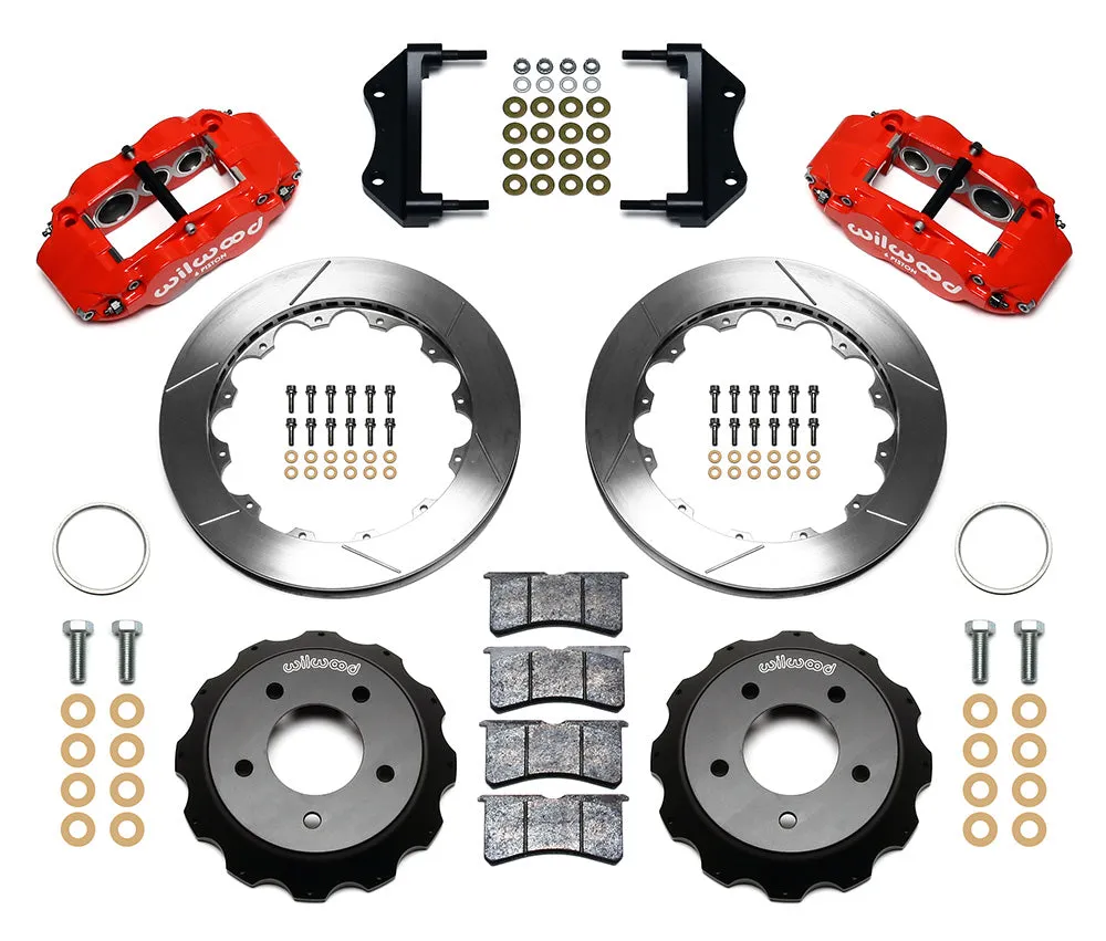1985 - 1987 Chevrolet Forged Narrow Superlite 6R Big Brake Front Brake Kit (Hat) - 140-11918 product image