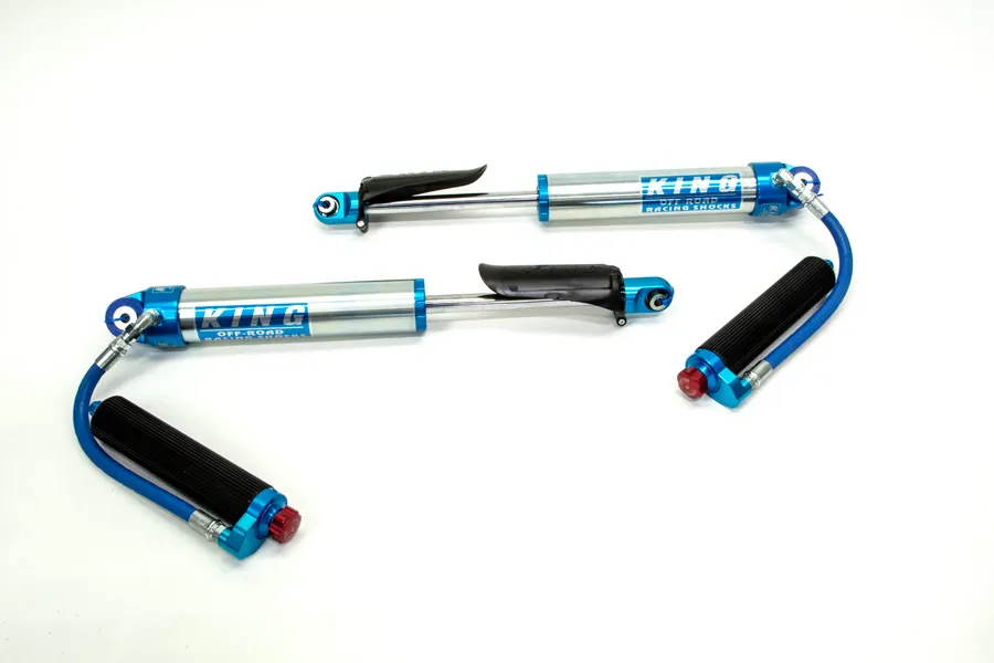 King Shocks Jl 18+ Front 2.5 Dia. Remote Reservoir Shock For 2.55 Lifts W/ Adjuster (Pair)