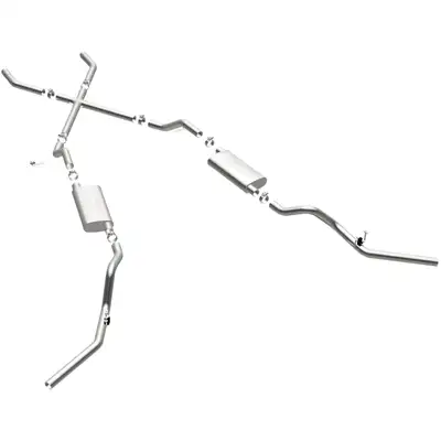 MagnaFlow Exhaust Products MagnaFlow Exhaust Products 16643 Street Series Stainless Crossmember-Back System
