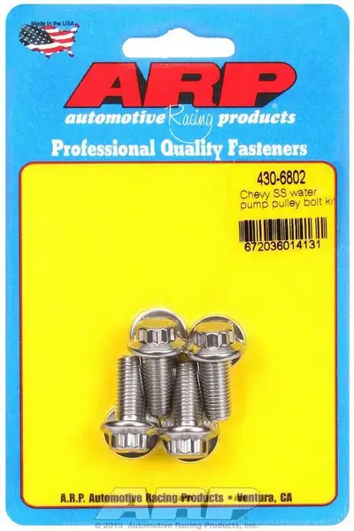 ARP Auto Racing Chevy SS water pump pulley bolt kit