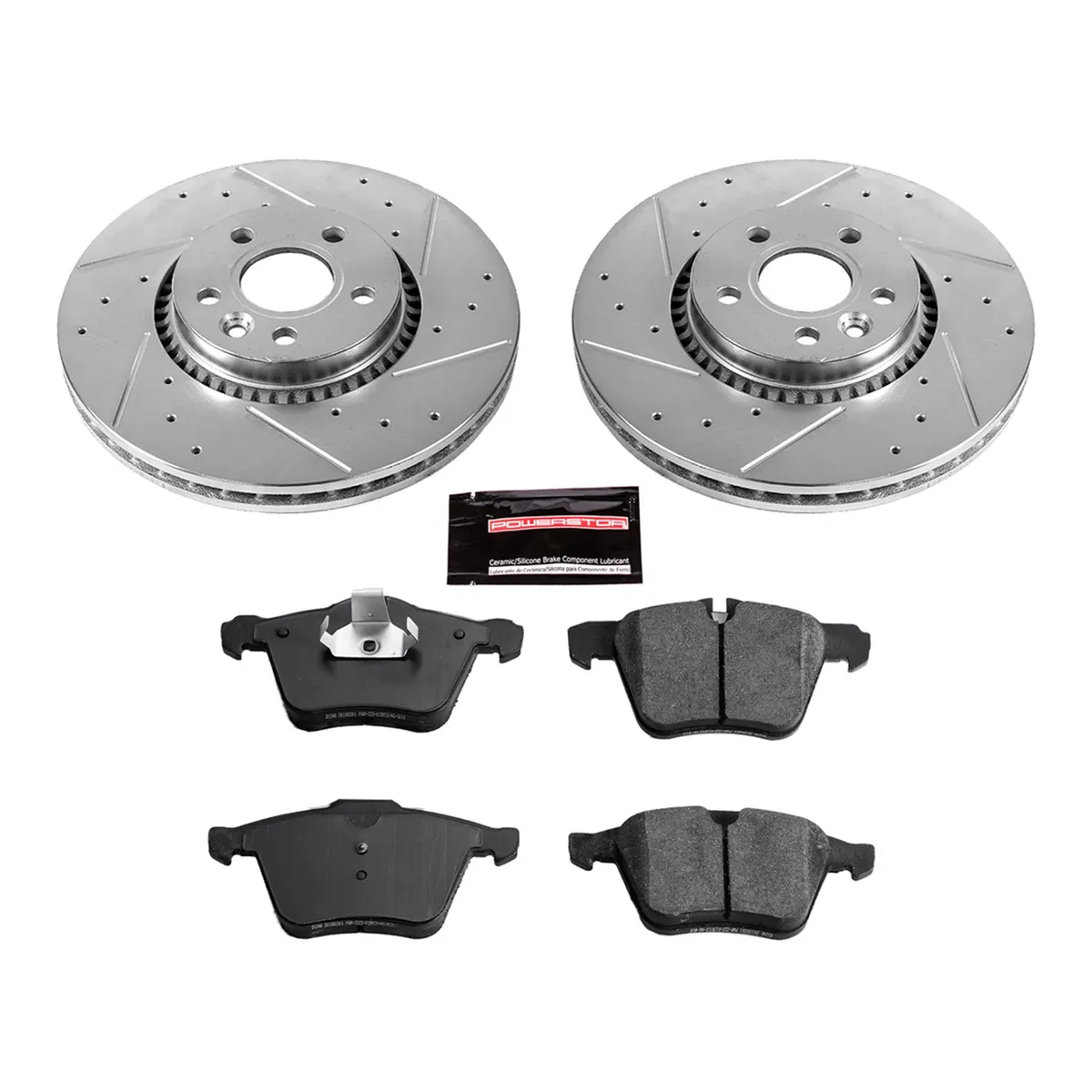 Z23 Evolution Brake Kit Front 2011-2014 Volvo S60 2007-2014 Volvo S80 2015-2017 Volvo V60 2015-2017 product image
