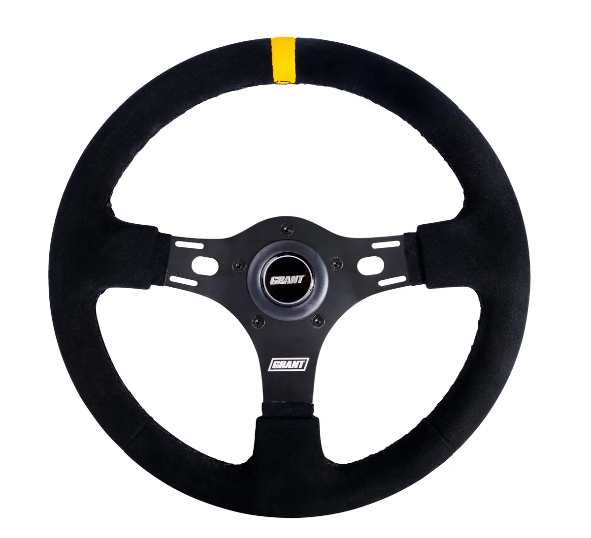 Grant #1080 Racing Wheel Ultrasuede Top Marker Yellow