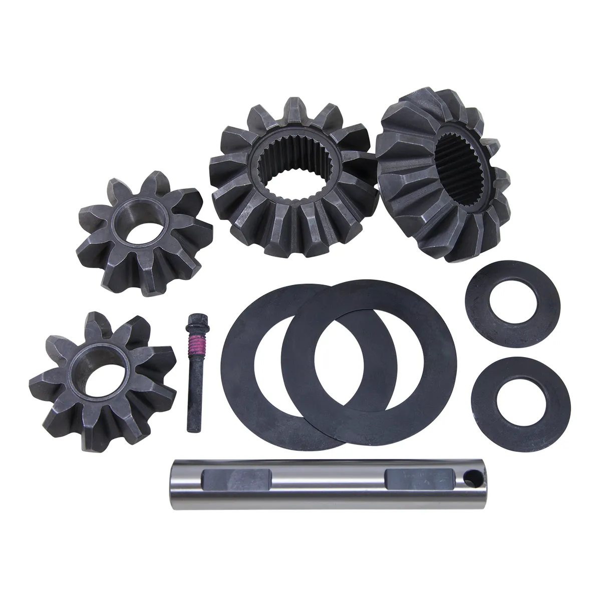 10 Bolt Open Spider Gear Set For '00-'06 8.6 Inch GM With 30 Spline Axles 8.6 Inch GM '00-'06 30 Spline Fits Casting# 1073& 7875 Cse W/1 Large Wndw&1 Sml Window(2.8 Inside Case Width F Yukon Gear product image