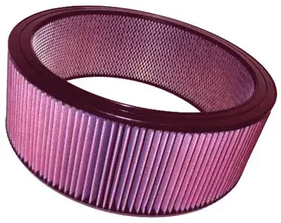 K&N 17OD,14-1/2ID,6H Custom Air Filter