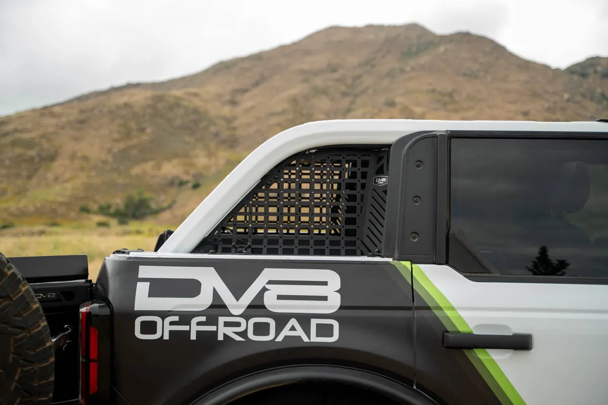 2021-2024 Ford Bronco 4-Door HardTop Only DV8 Offroad Pocketed Rear Window Molle Panels product image
