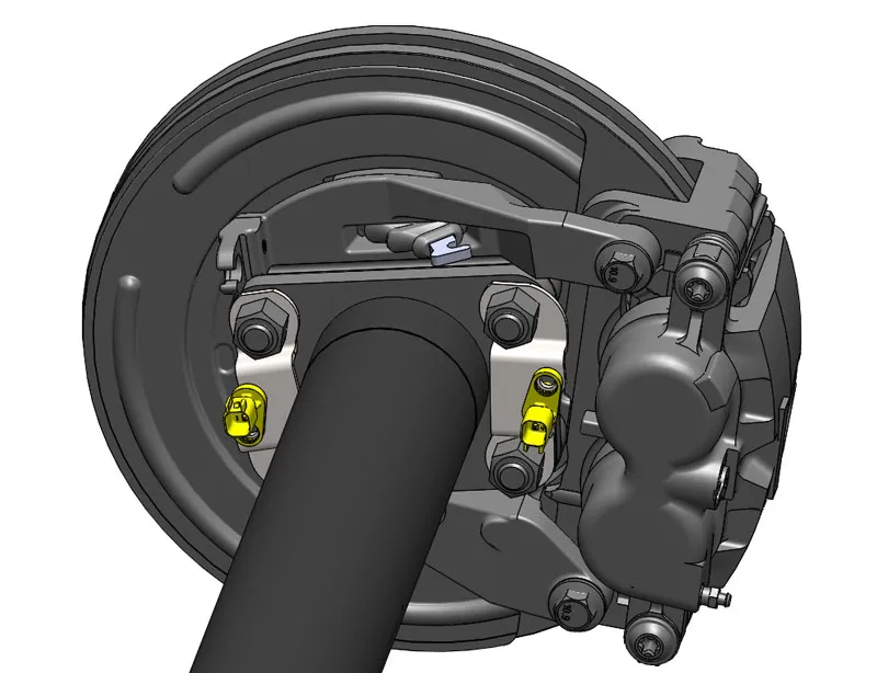 ABS Mounting Plates Sterling 05 Up Superduty Artec Industries product image