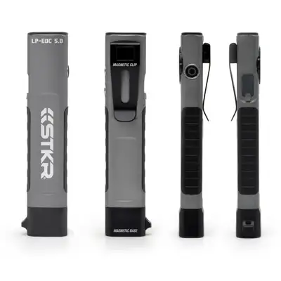 STKR LP-EDC 5.0 Low Profile Everyday Carry Ultra-Thin Flashlight