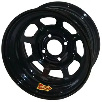 Aero Race Wheels Wheel 15x7 4x4.25 2in BS Black