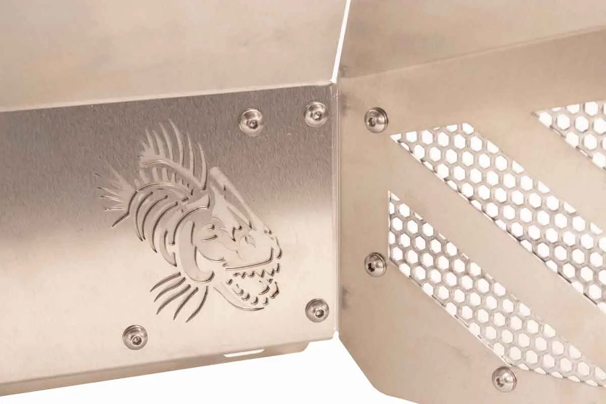 Fishbone Offroad Rear RAW Aluminum Inner Fenders for 2020 & Up Jeep Gladiator FB33210R product image