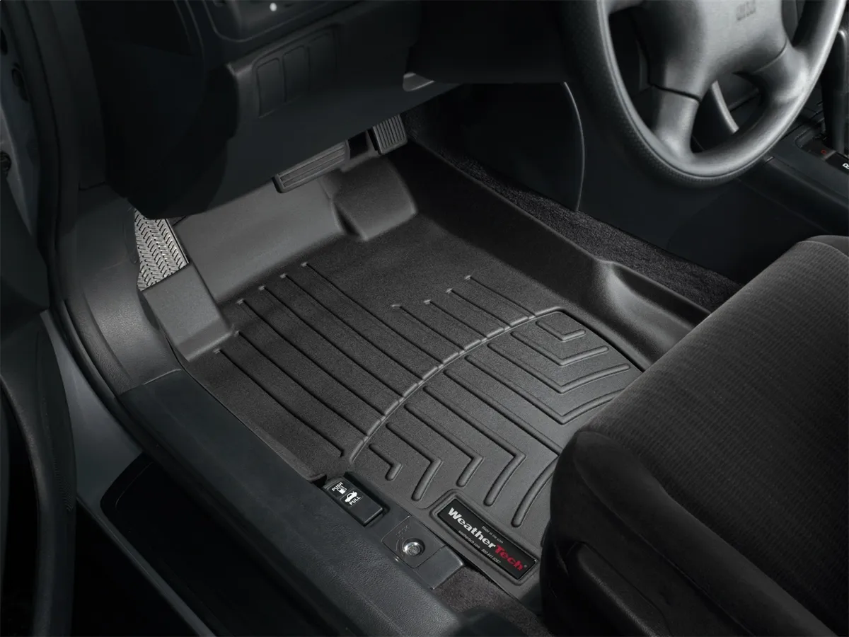 Weathertech 2003 - 2007 Honda Accord Black Front FloorLiner Fits Coupe only / 2003 - 2007 Honda Accord Black Front FloorLiner Fits Sedan Only
