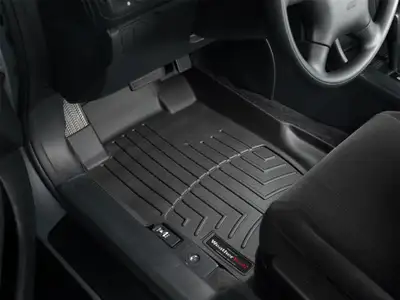 Weathertech 2003 - 2007 Honda Accord Black Front FloorLiner Fits Coupe only / 2003 - 2007 Honda Accord Black Front FloorLiner Fits Sedan Only