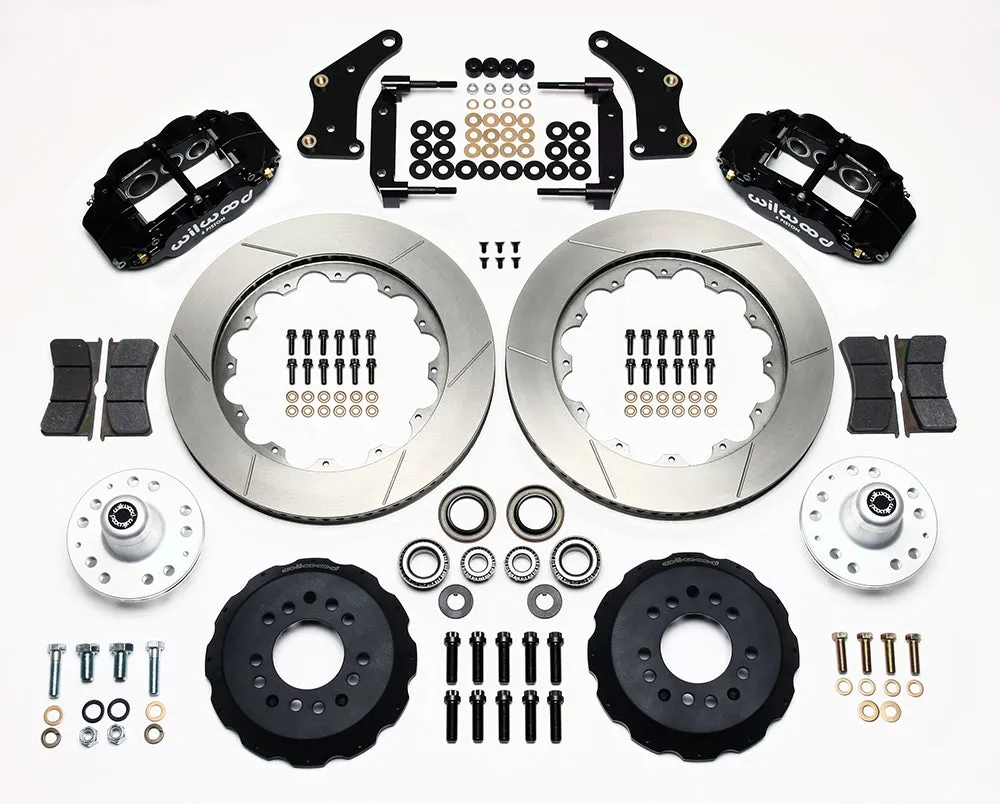 Wilwood Brakes 1958 - 1970 Chevrolet Forged Narrow Superlite 6R Big Brake Front Brake Kit (Hub) - 140-10284