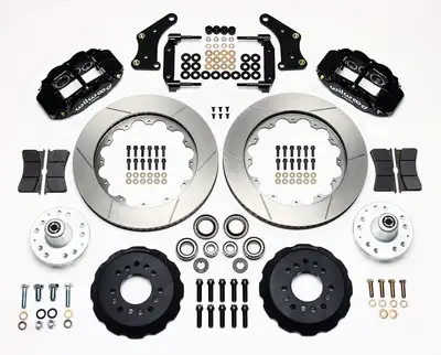 Wilwood Brakes 1958 - 1970 Chevrolet Forged Narrow Superlite 6R Big Brake Front Brake Kit (Hub) - 140-10284